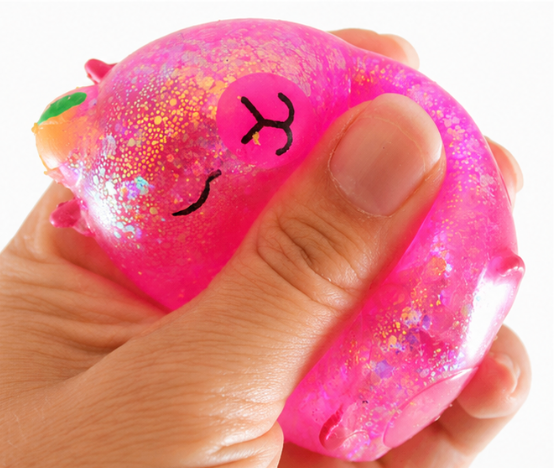 Glitter Capybara Squishy - Sugar Squishy