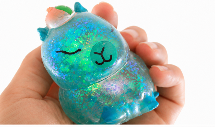 Glitter Capybara Squishy - Sugar Squishy