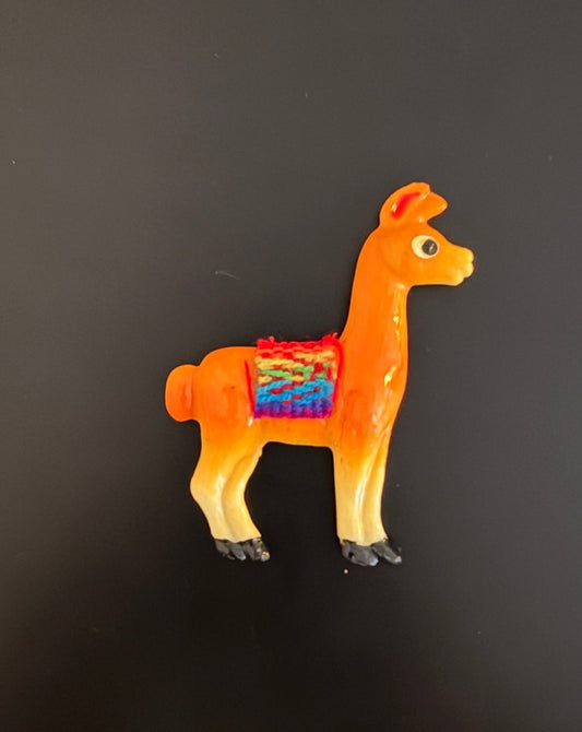Colorful Llama Magnetic Refrigerator Magnet - Hiitzchrissy's Eclectic Fun Finds