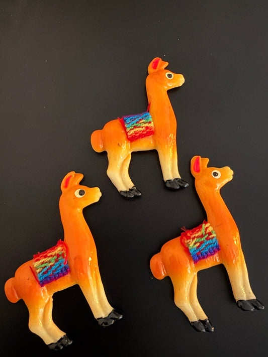 Colorful Llama Magnetic Refrigerator Magnet - Hiitzchrissy's Eclectic Fun Finds