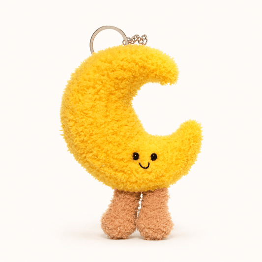 Crochet Moon Bag Charm - Hiitzchrissy's Eclectic Fun Finds