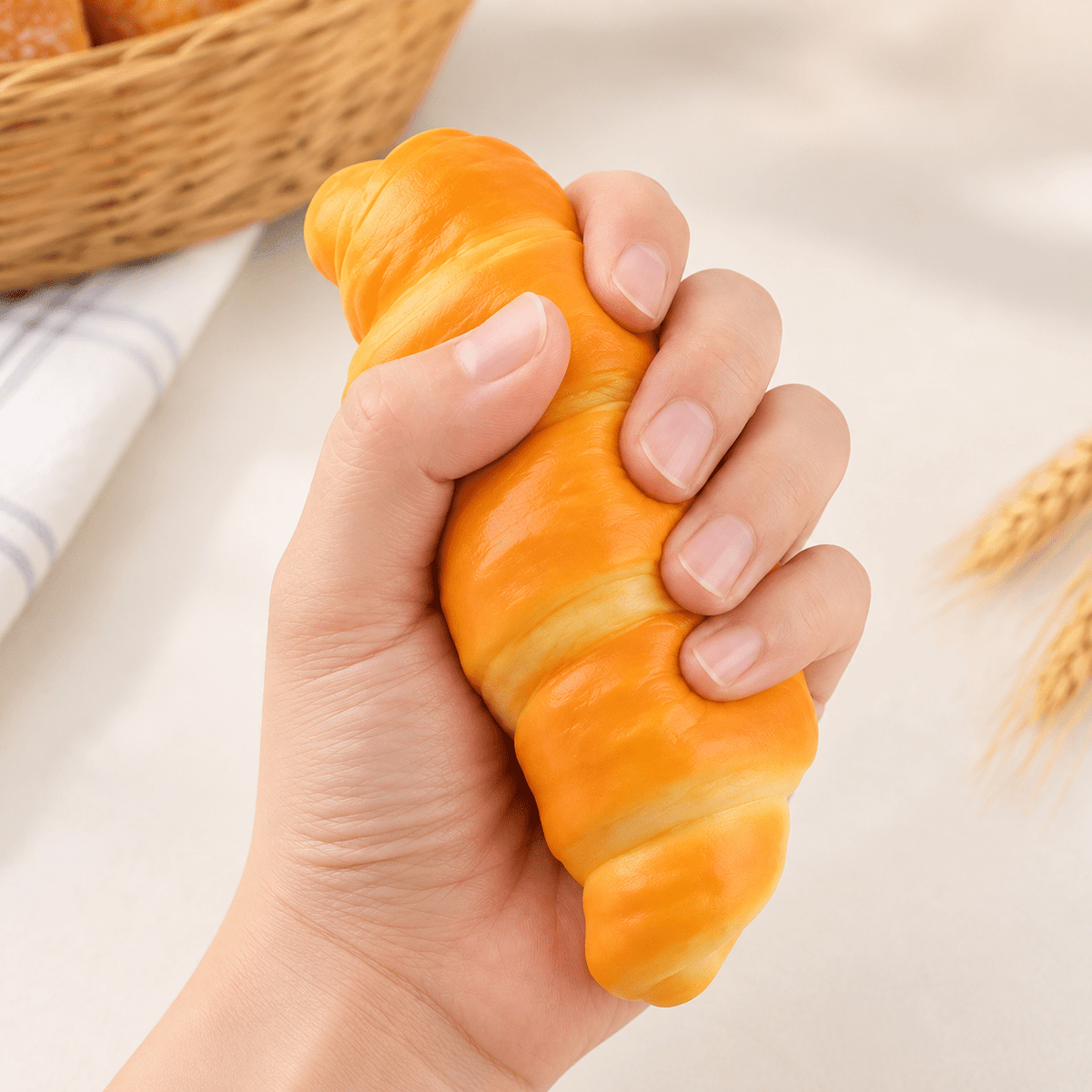Croissant Bread Squishy - Hiitzchrissy's Eclectic Fun Finds