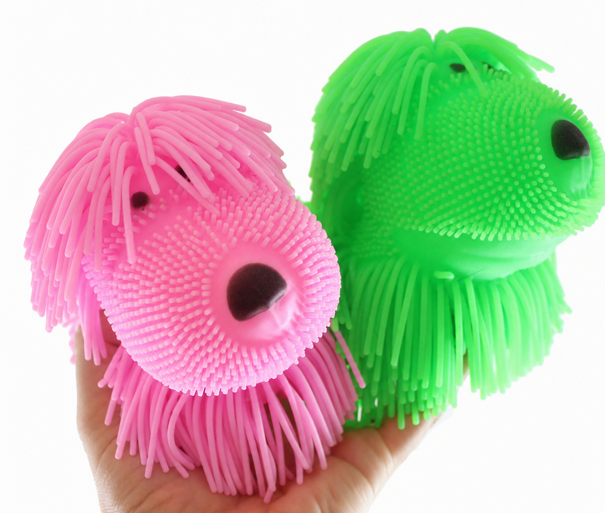 Shaggy Dog Puffer Squishy Sensory Fidget Toy