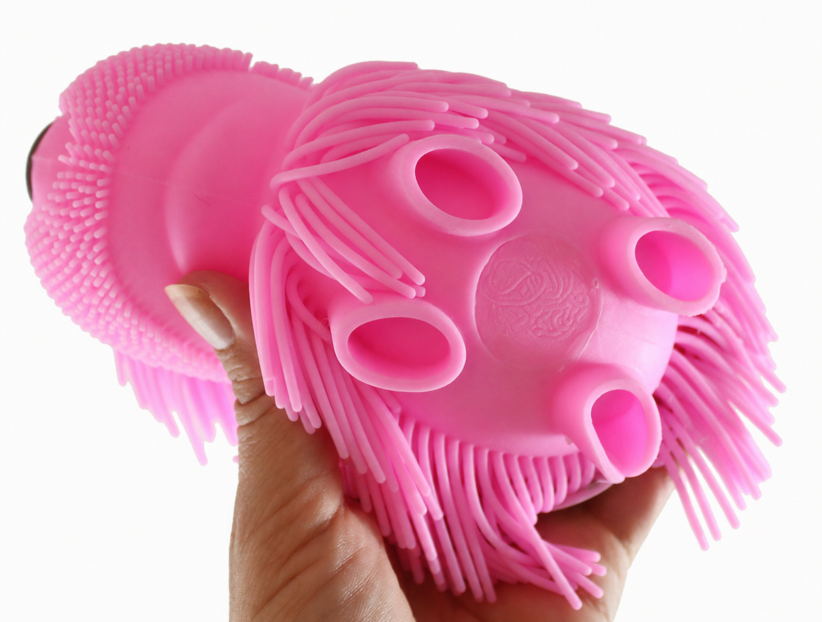 Shaggy Dog Puffer Squishy Sensory Fidget Toy