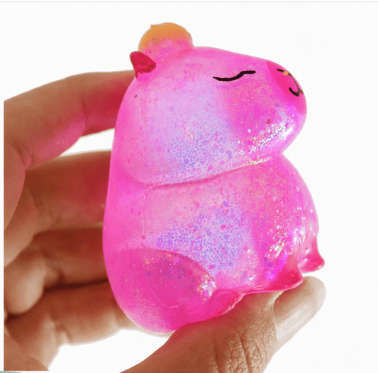 Glitter Capybara Sugar Squishy - Hiitzchrissy's Eclectic Fun Finds