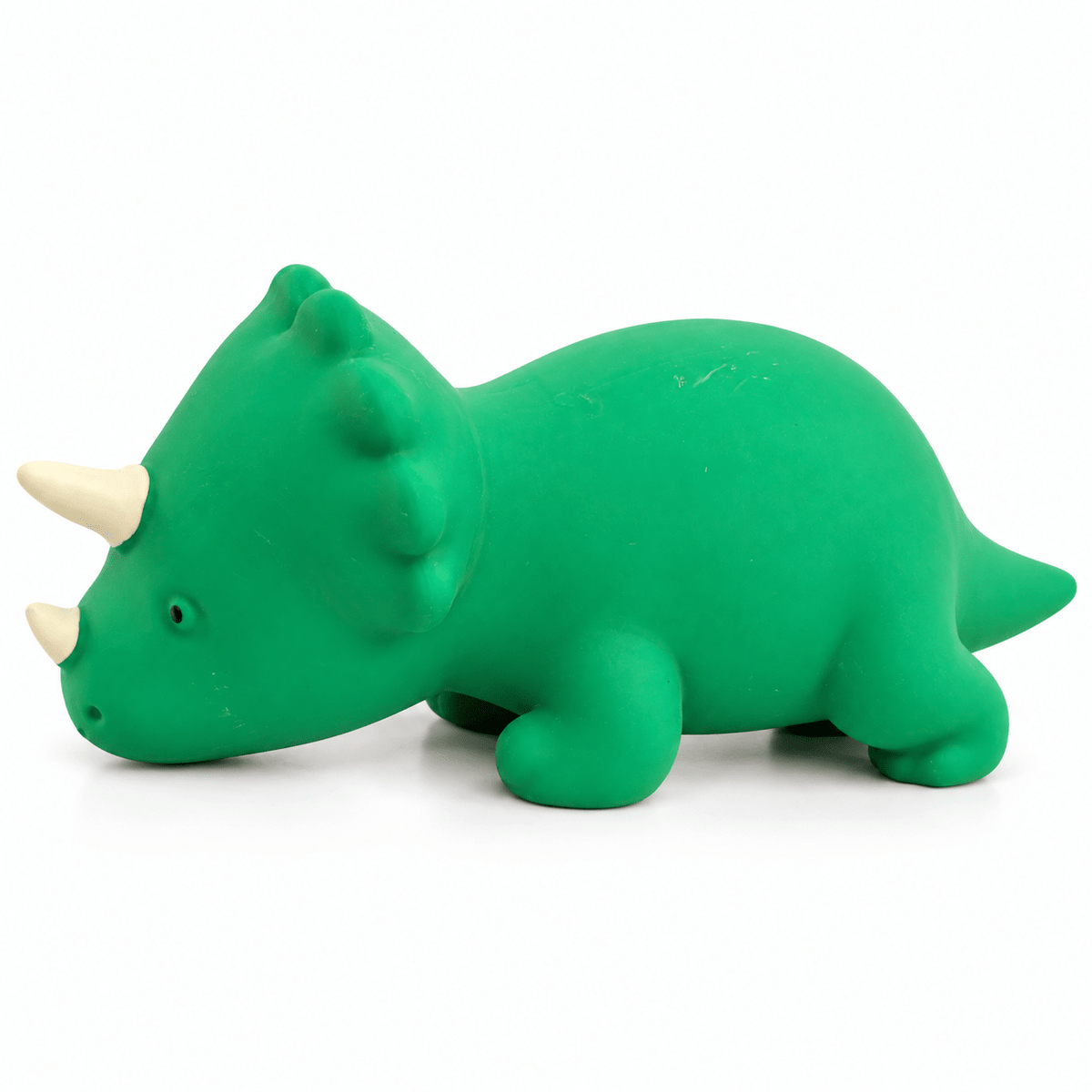 Green Triceratops Dinosaur Squishy – Squeezable Fidget Toy - Hiitzchrissy's Eclectic Fun Finds