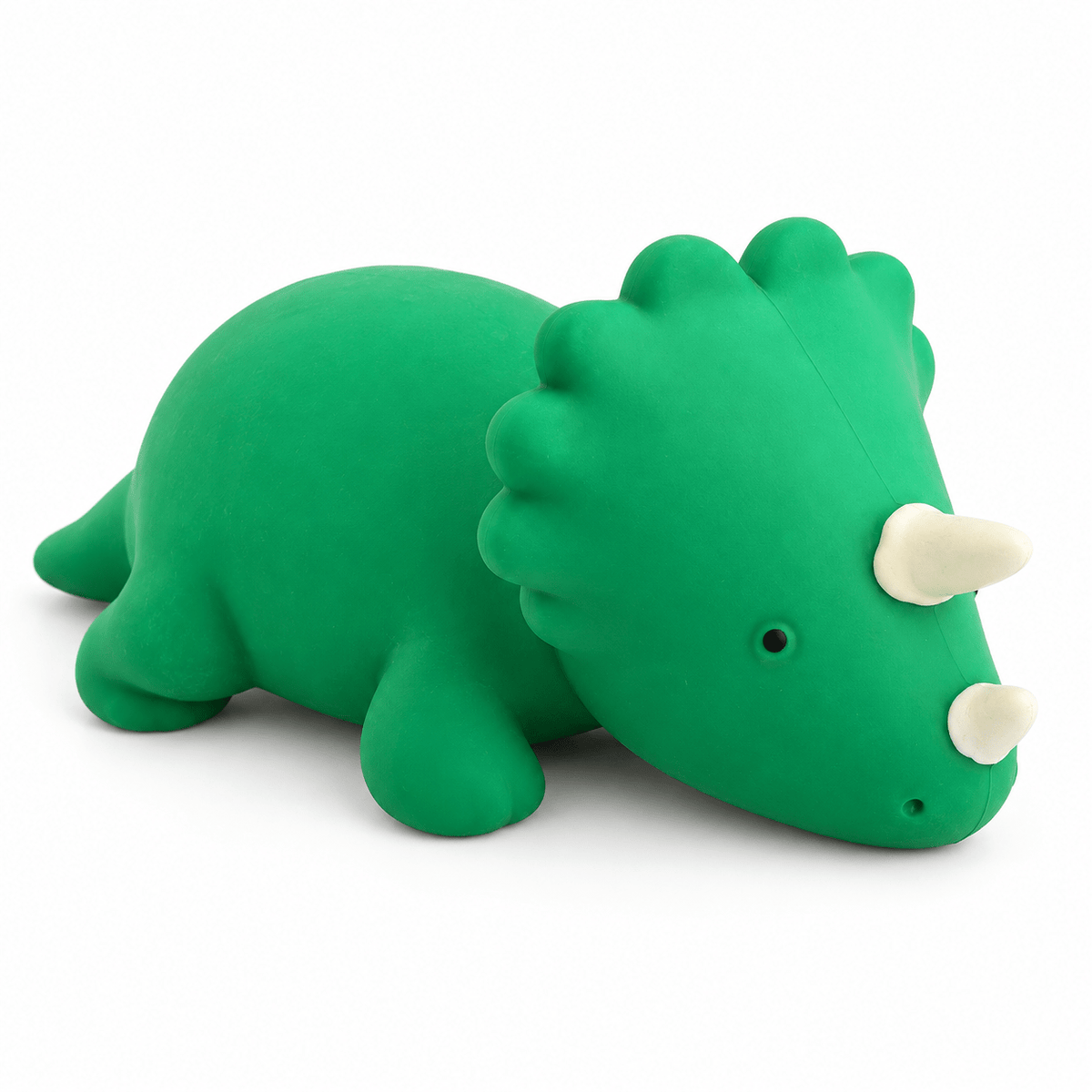 Green Triceratops Dinosaur Squishy – Squeezable Fidget Toy - Hiitzchrissy's Eclectic Fun Finds