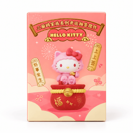 Hello Kitty, Kuromi and Cinnamoroll Lucky Fortune Display Figurines - Hiitzchrissy's Eclectic Fun Finds