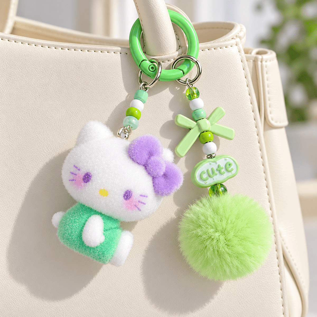 Hello Kitty Plush Bag Charm Keychain - Hiitzchrissy's Eclectic Fun Finds
