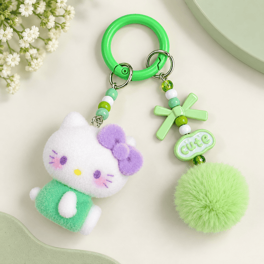 Hello Kitty Plush Bag Charm Keychain - Hiitzchrissy's Eclectic Fun Finds