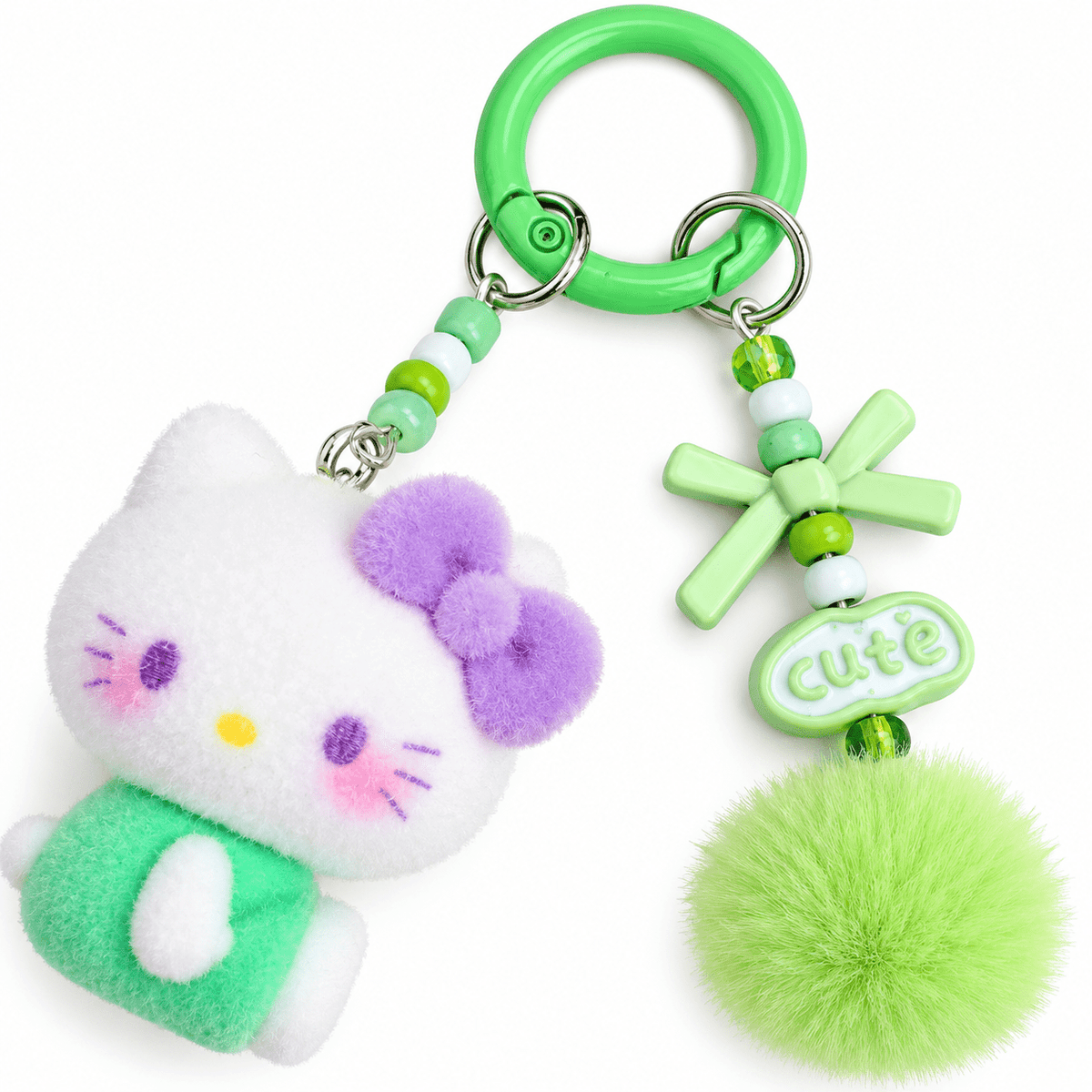 Hello Kitty Plush Bag Charm Keychain - Hiitzchrissy's Eclectic Fun Finds
