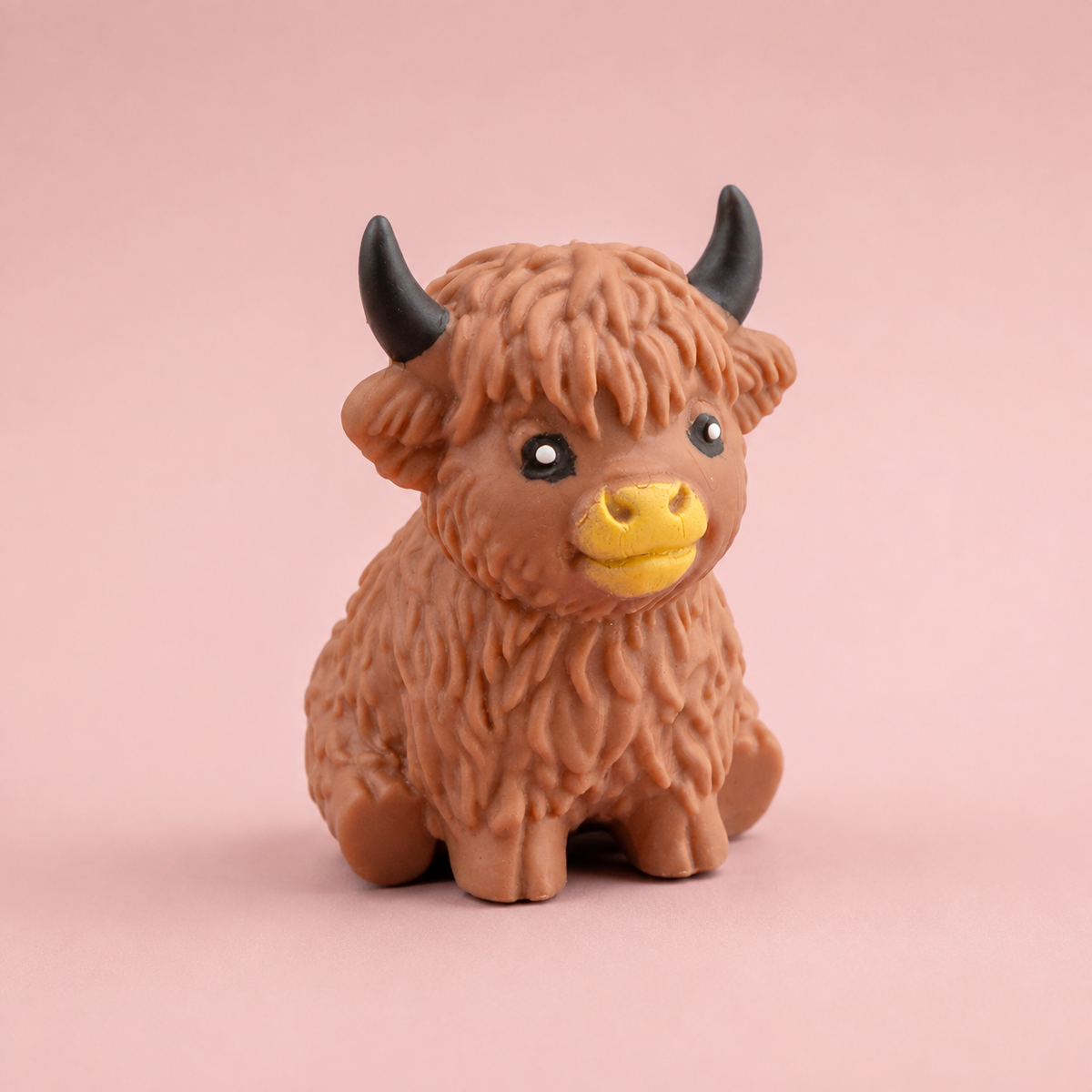 Highland Cow Squishy – Cute Cow Stress Ball Sensory Fidget Toy