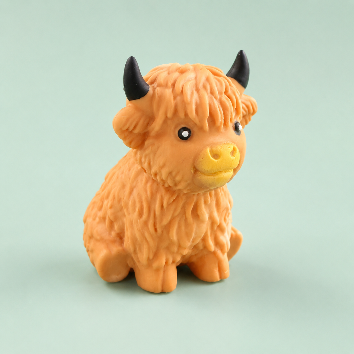 Highland Cow Squishy – Cute Cow Stress Ball Sensory Fidget Toy