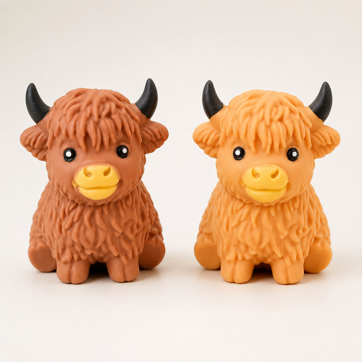 Highland Cow Squishy – Cute Cow Stress Ball Sensory Fidget Toy