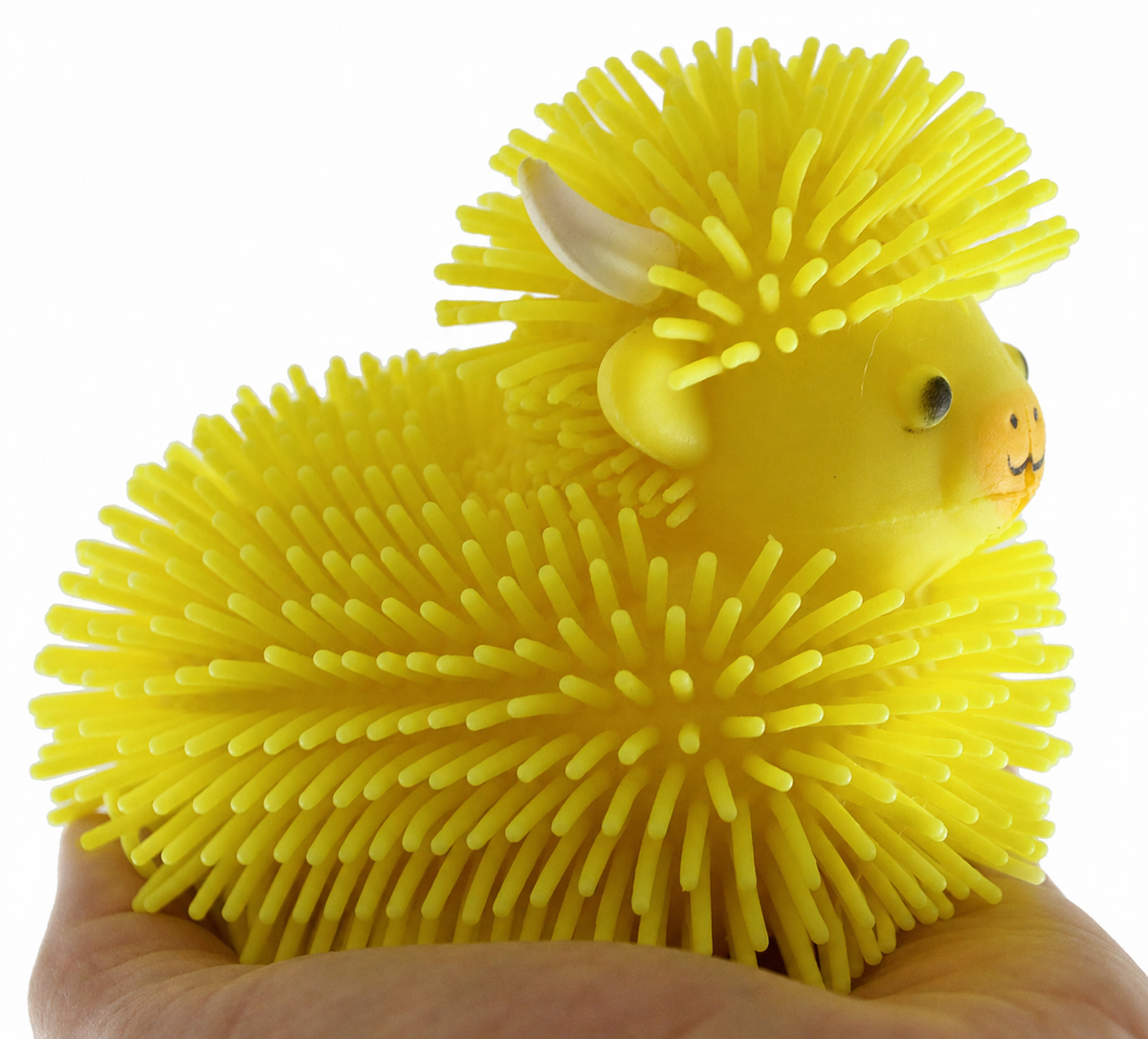 Highland Cow Stretchy Farm Animal Puffer Ball - Random Color, Soft Squishy Sensory Fidget Stress Relief Toy