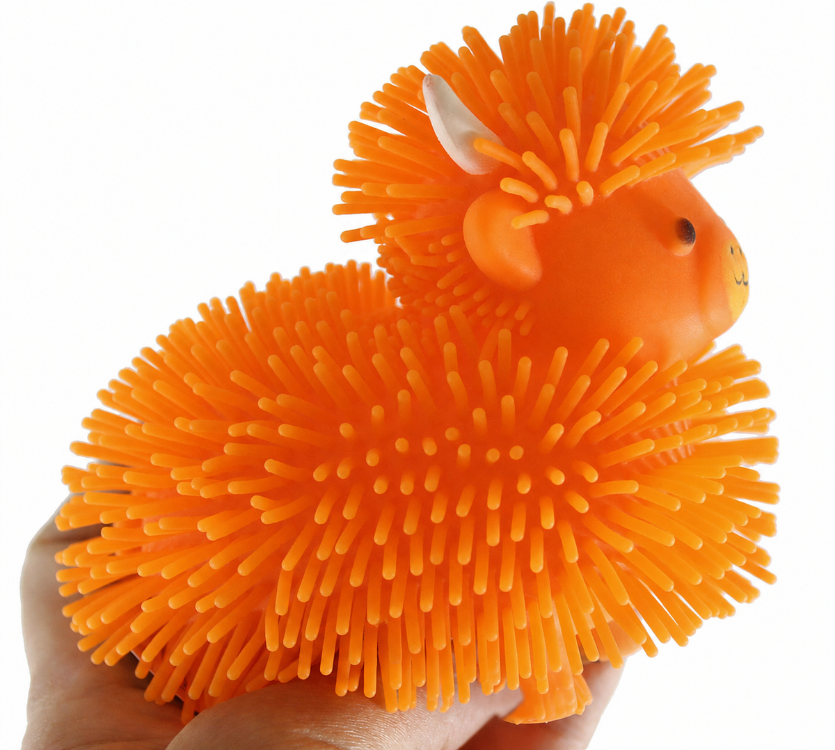 Highland Cow Stretchy Farm Animal Puffer Ball - Random Color, Soft Squishy Sensory Fidget Stress Relief Toy
