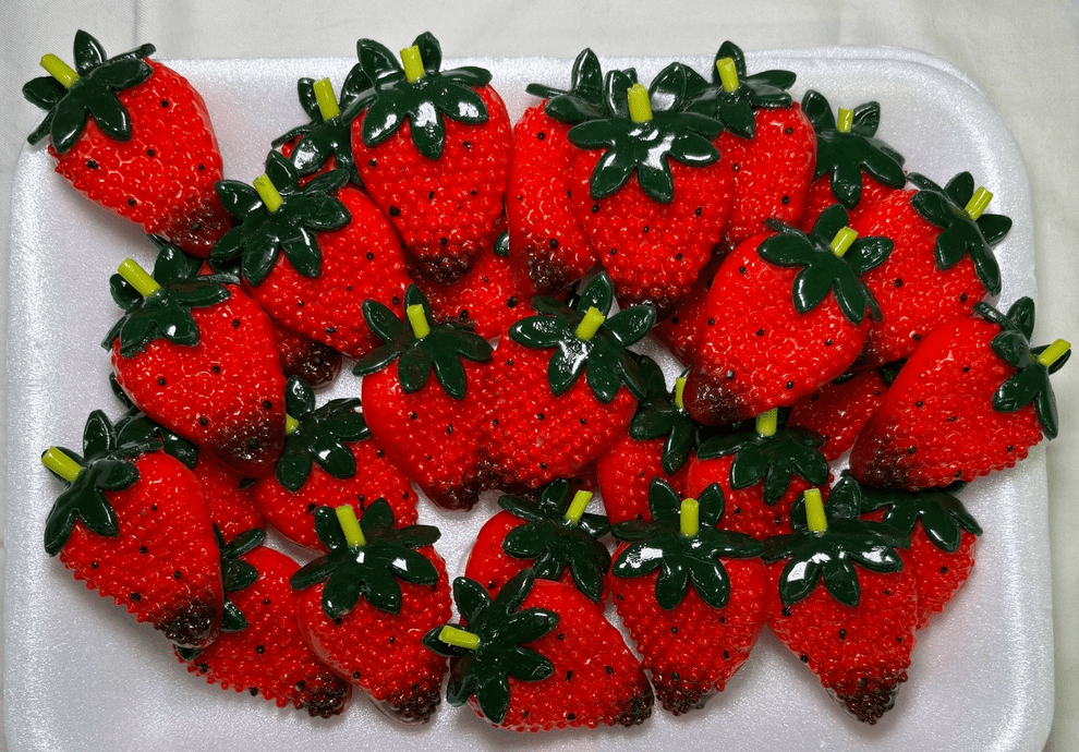 Juicy Strawberry 3D Refrigerator Magnet - Hiitzchrissy's Eclectic Fun Finds