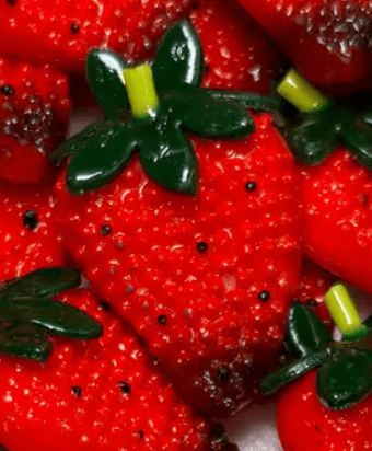 Juicy Strawberry 3D Refrigerator Magnet - Hiitzchrissy's Eclectic Fun Finds