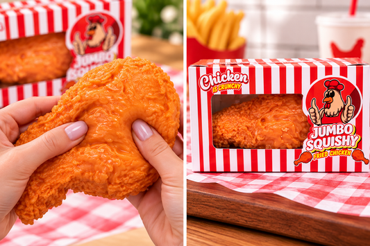 Jumbo Fried Chicken Squishy Toy | Hiitz Chrissy