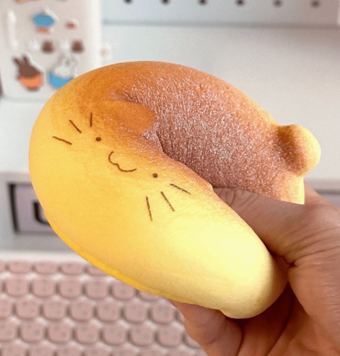 Kawaii Cat Bread Squishy - Hiitzchrissy's Eclectic Fun Finds