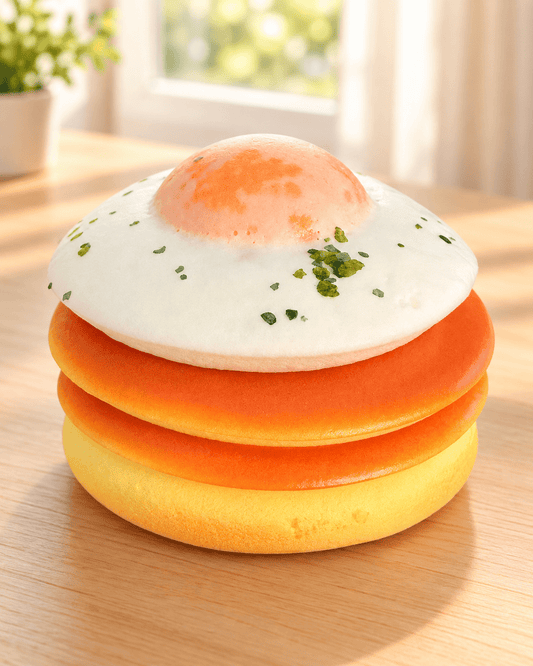Kawaii Pancakes and Egg Bread Squishy - Hiitzchrissy's Eclectic Fun Finds