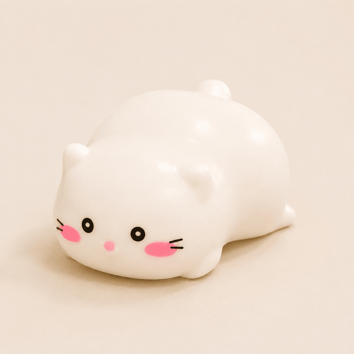 Kawaii White Cat Squishy - Hiitzchrissy's Eclectic Fun Finds