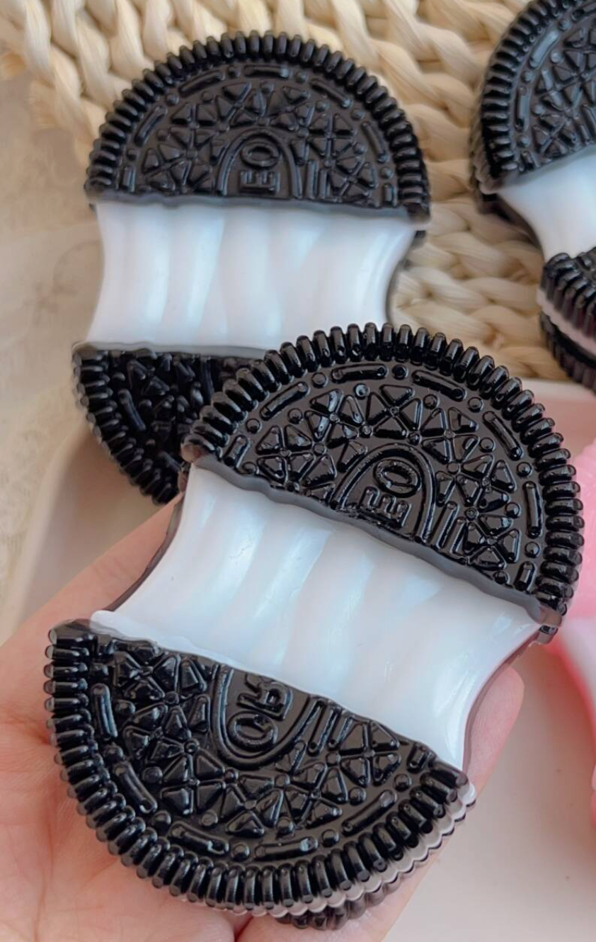 Oreo Cookie Squishy Sensory Toy - Cute Soft Squishy Companion, Fidgets Squishies for Play & Stress Relief, Sensory Stress Reliever Treat