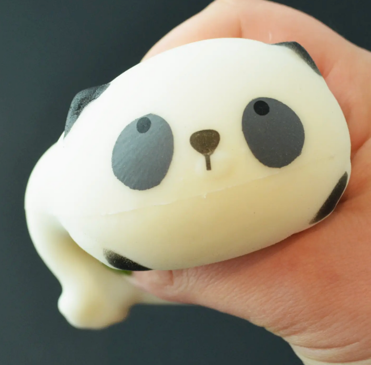 Kawaii Cute Panda Squishy Stress Relief Toy - Soft Squeeze, Oddly Satisfying Sensory Fidget Toy, Compact Size, Eases Anxiety, Keeps Hands Busy and Focused, Ideal for Teachers, Coworkers, Gift Baskets, Stocking Stuffers