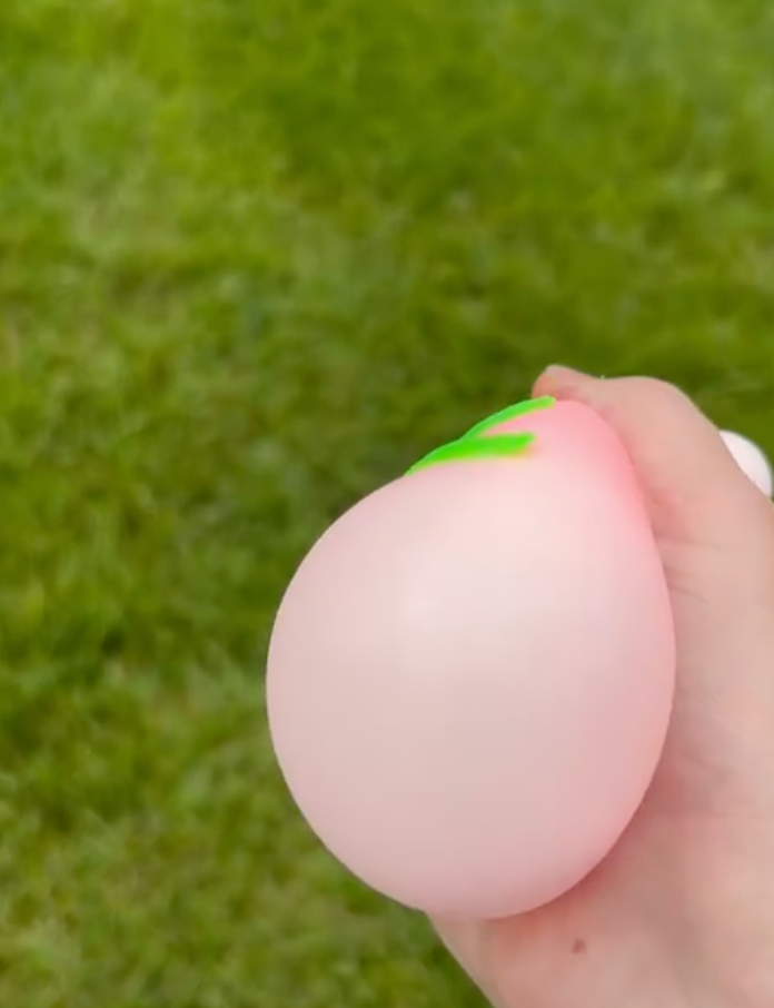 Peach Squishy – Super Soft Slow Rising Sensory Toy