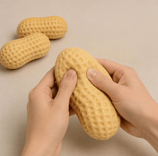 Peanut Squishy Sensory Stress Toy - Hiitzchrissy's Eclectic Fun Finds