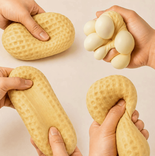 Peanut Squishy Sensory Stress Toy - Hiitzchrissy's Eclectic Fun Finds