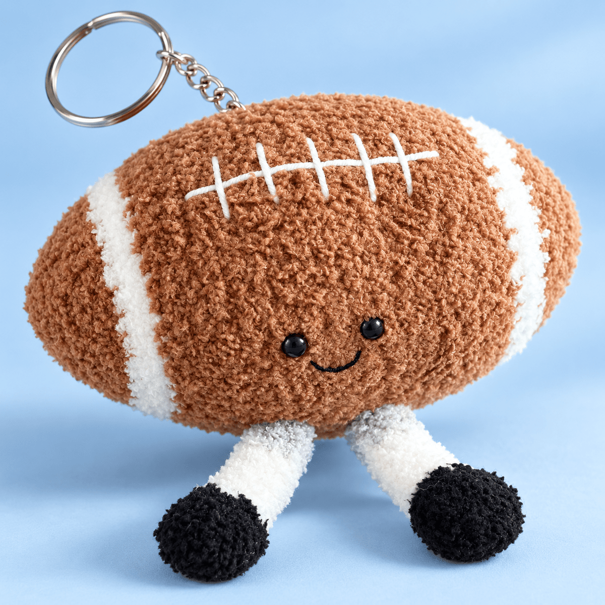 Plush Football Keychain - Hiitzchrissy's Eclectic Fun Finds