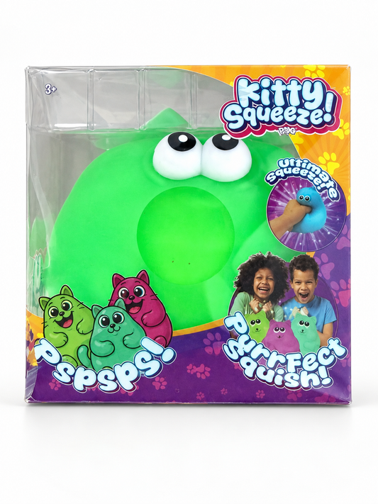 P!NG Kitty Squeeze Cat Sensory Squishy Toy - Hiitzchrissy's Eclectic Fun Finds