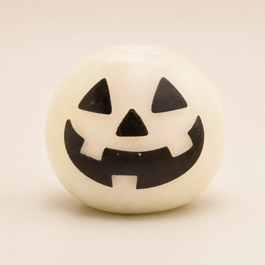 Glow-in-the-Dark Jack-O’-Lantern Squishy – Halloween Pumpkin Squishy Toy