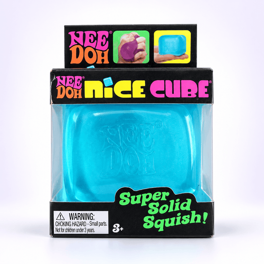 Schylling NeeDoh Nice Cube Sensory Squishy Toy – Original or Glitter &amp; Glow - Hiitzchrissy's Eclectic Fun Finds