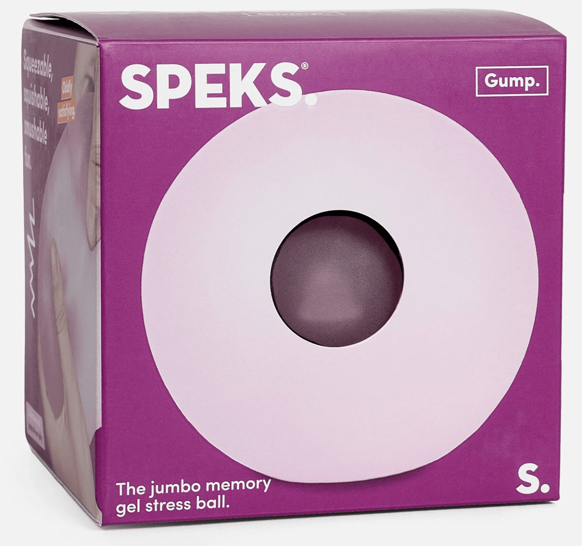 SPEKS JUMBO Gump Memory Gel Stress Ball - Hiitzchrissy's Eclectic Fun Finds