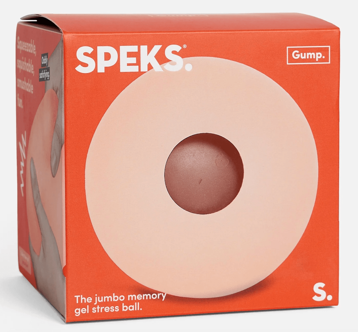 SPEKS JUMBO Gump Memory Gel Stress Ball - Hiitzchrissy's Eclectic Fun Finds