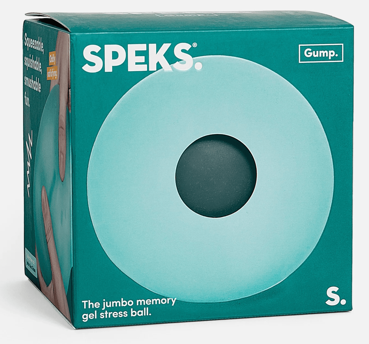 SPEKS JUMBO Gump Memory Gel Stress Ball - Hiitzchrissy's Eclectic Fun Finds