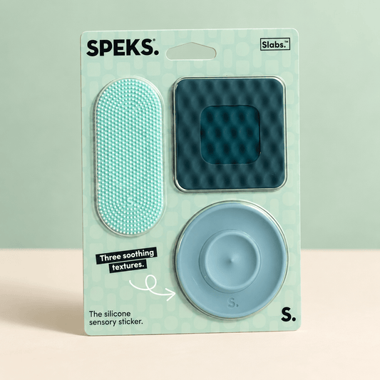 SPEKS Slabs Silicone Sensory Stickers – 3 Textures - Hiitzchrissy's Eclectic Fun Finds