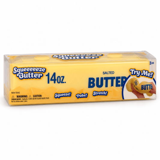 Squeeeeze Butter Squishy Toy - Hiitzchrissy's Eclectic Fun Finds