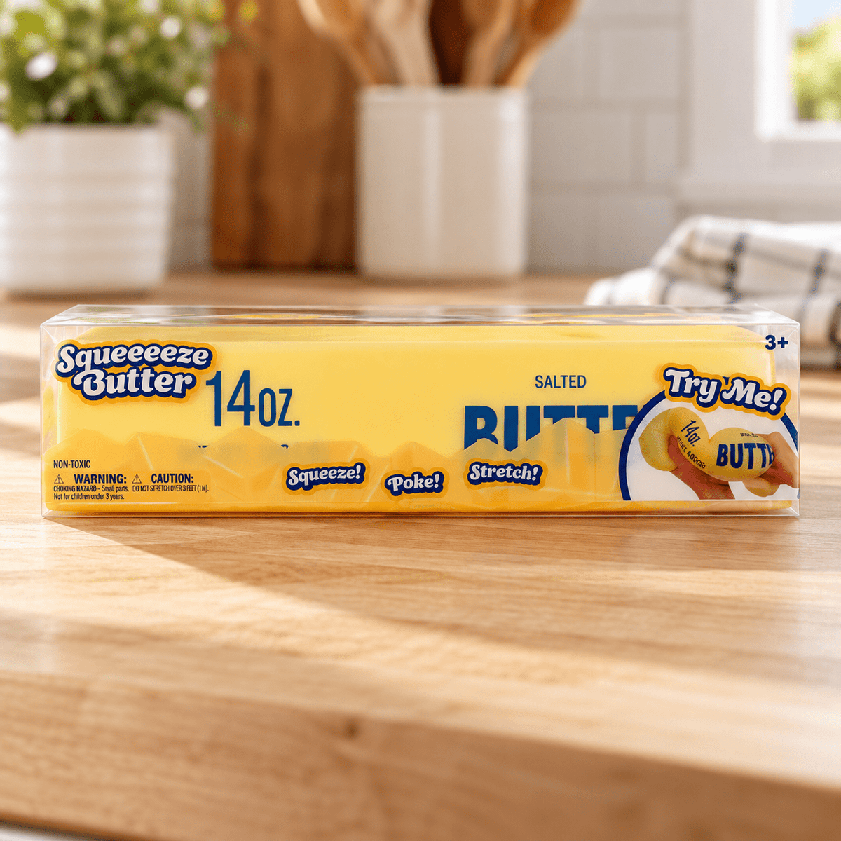 Squeeeeze Butter Squishy Toy - Hiitzchrissy's Eclectic Fun Finds