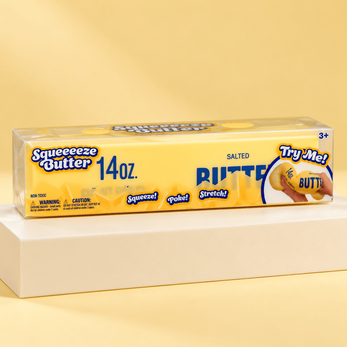 Squeeeeze Butter Squishy Toy - Hiitzchrissy's Eclectic Fun Finds
