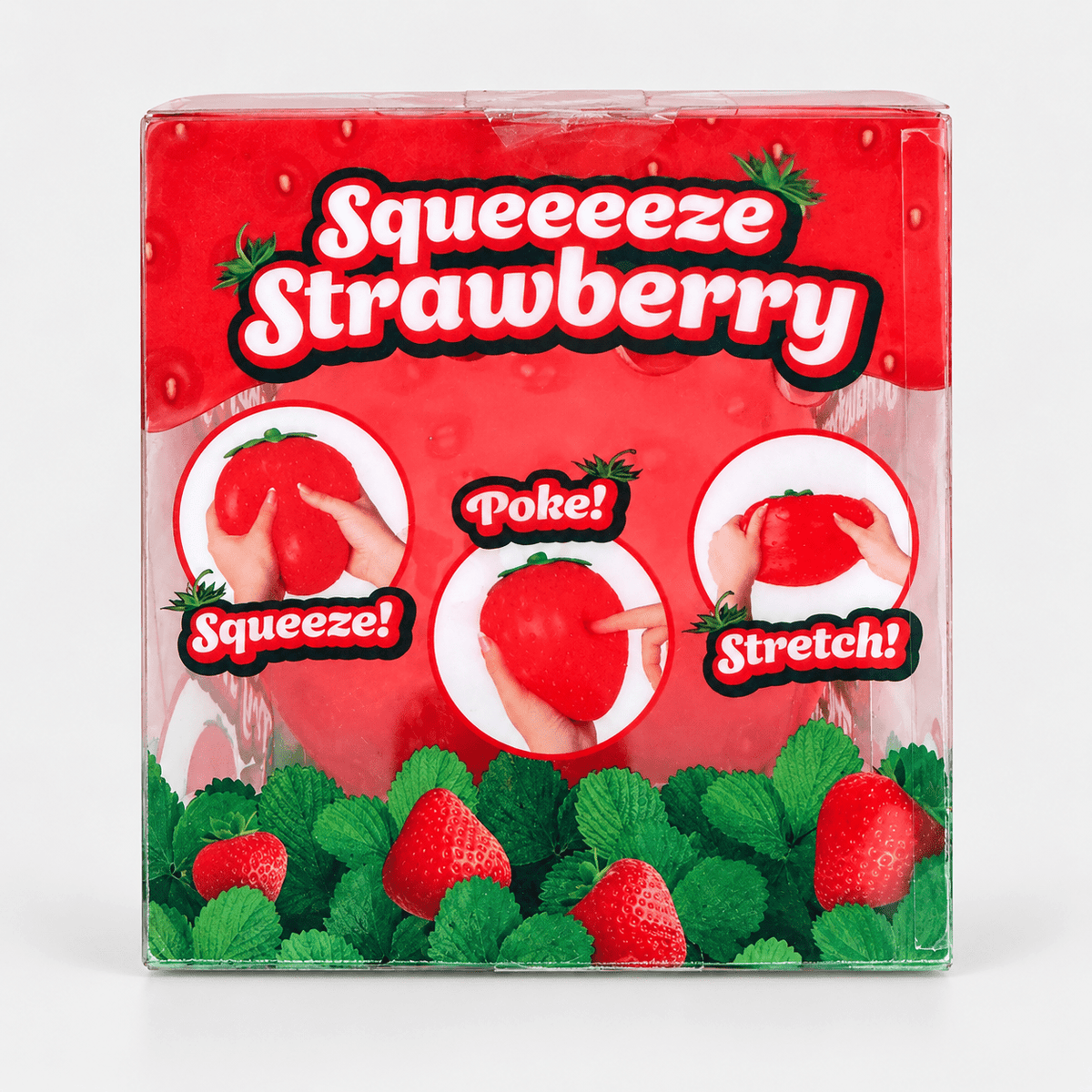 Squeeeeze Strawberry Squishy Sensory Toy – Stretchy Fruit Fidget - Hiitzchrissy's Eclectic Fun Finds
